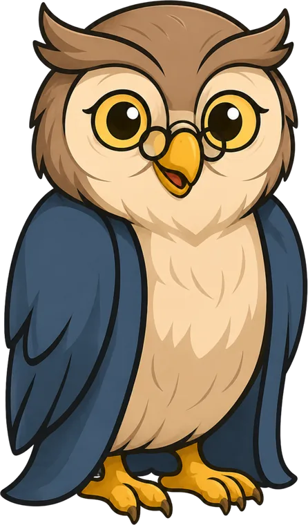 Professor, the CTI Academy owl